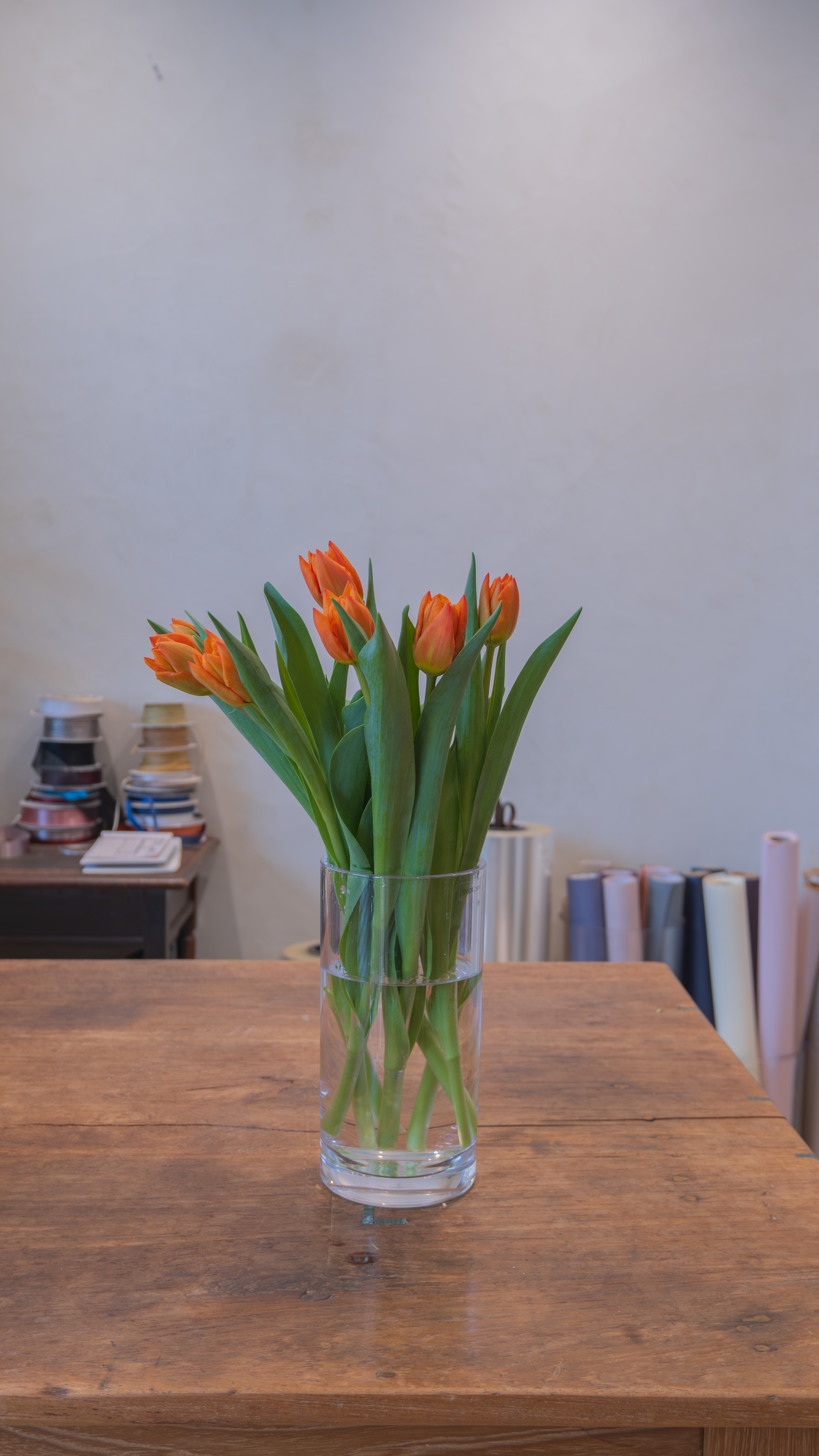 Colorful mixed bouquet arrangement