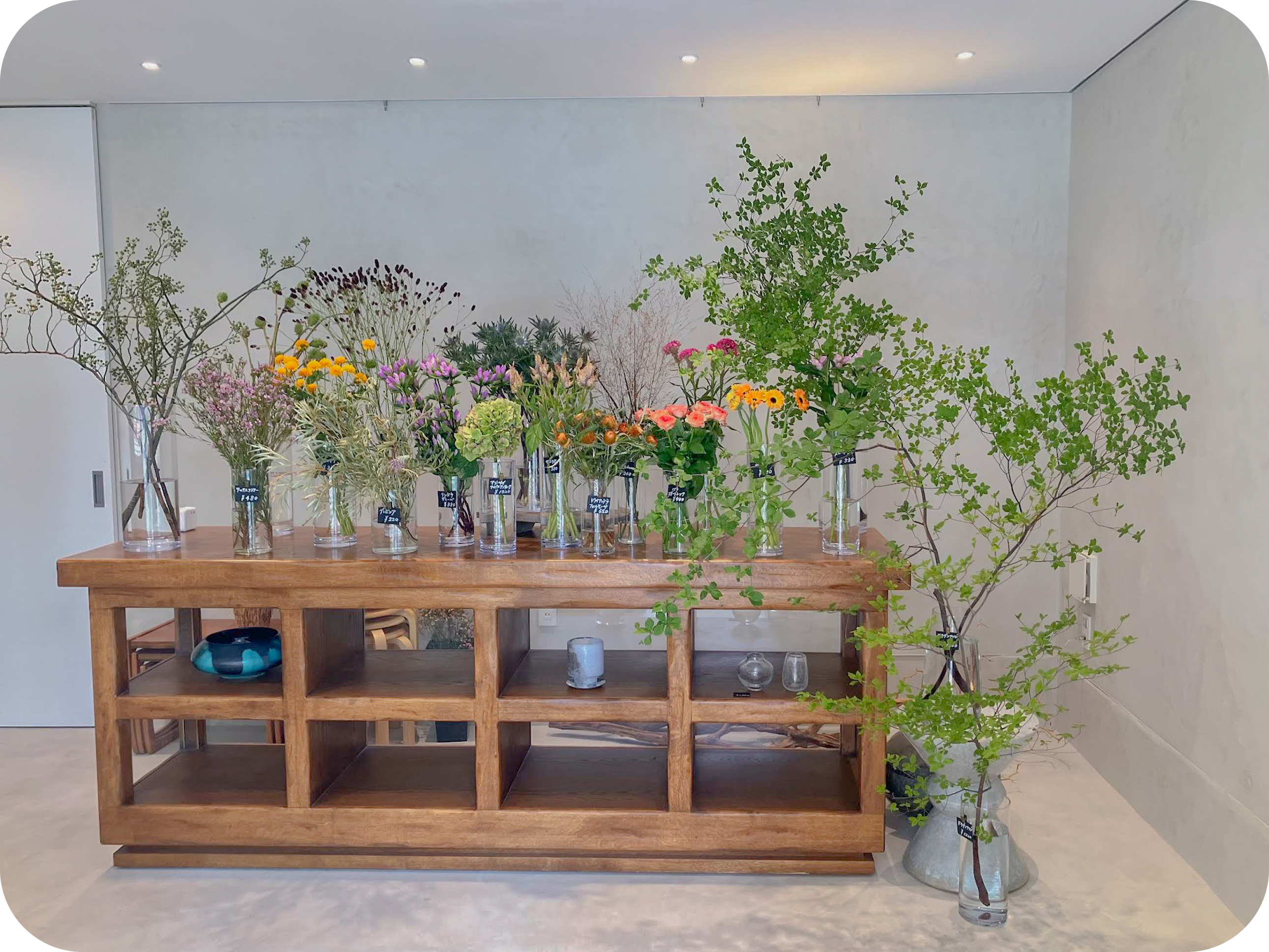 Flower shop interior